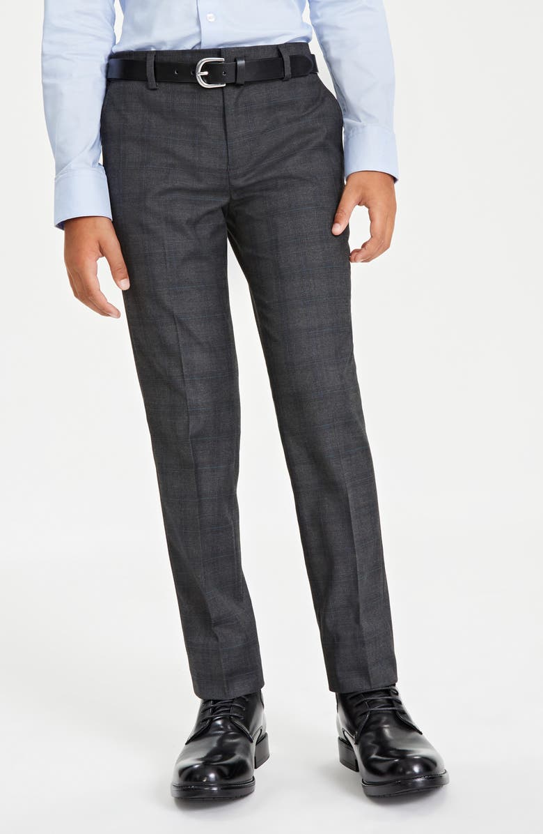 Tallia Kids' Check Dress Pants, Alternate, color,