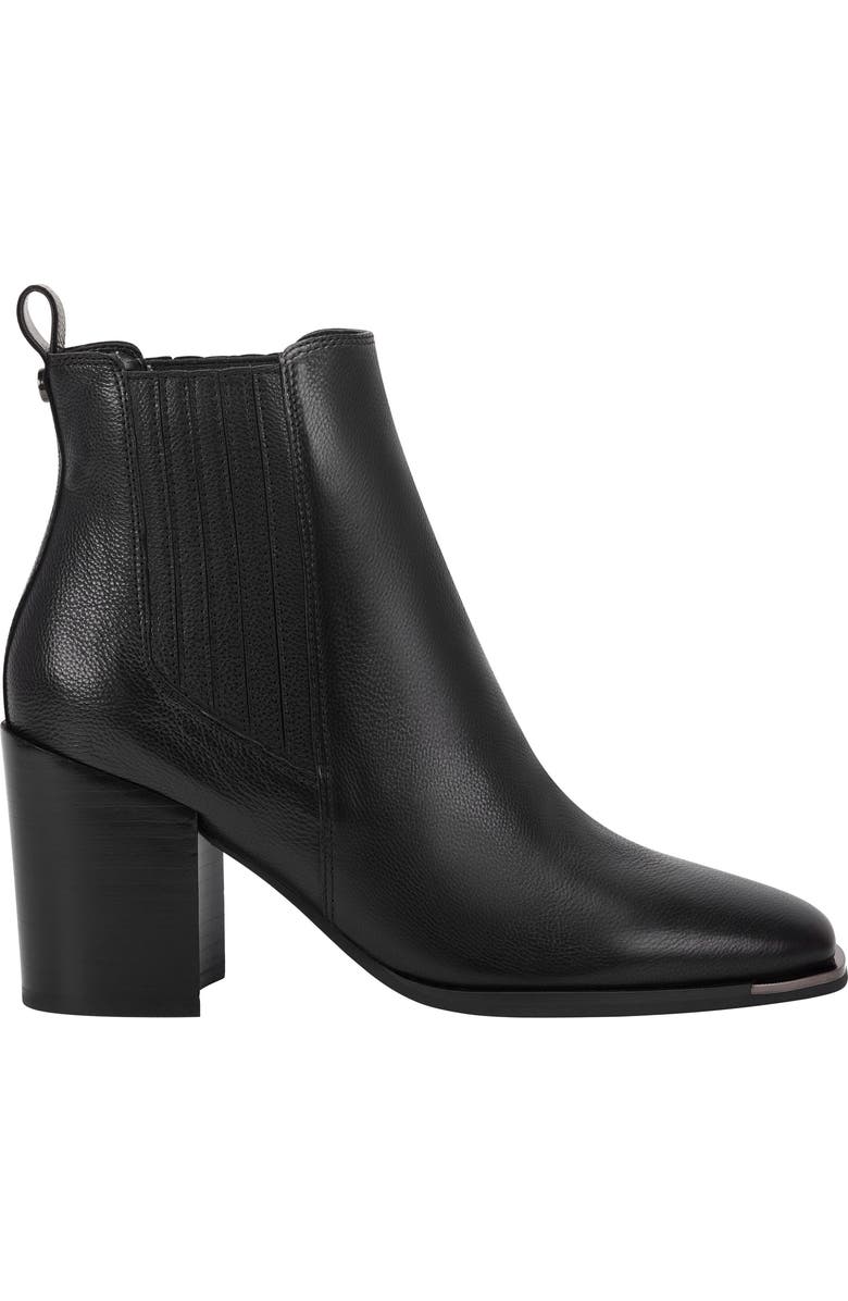 Marc Fisher LTD Taline Croc-Embossed Square Toe Boot, Alternate, color,