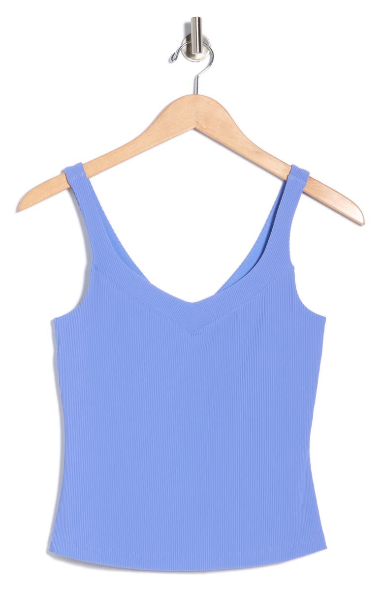Beyond Yoga Impulse Rib Classic Tank, Alternate, color, Periwinkle