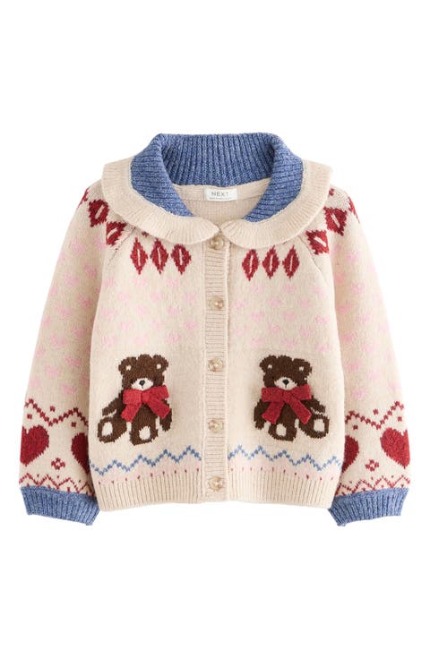 Kids' Teddy Bear Cardigan (Baby & Little Kid)