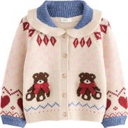 NEXT Kids' Teddy Bear Cardigan