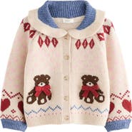 NEXT Kids' Teddy Bear Cardigan