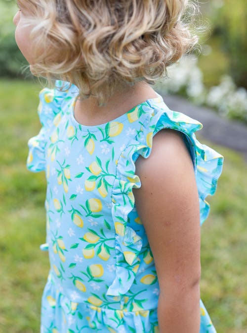 FLORENCE EISEMAN FLORENCE EISEMAN LEMON PRINT TOP WITH CAPRI LEGGING 