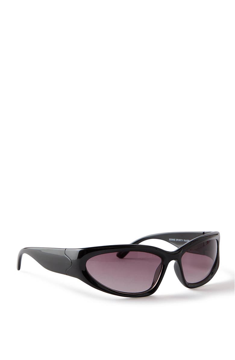 Rubi Shoes Bonnie Sporty Racer Sunglasses, Alternate, color, 