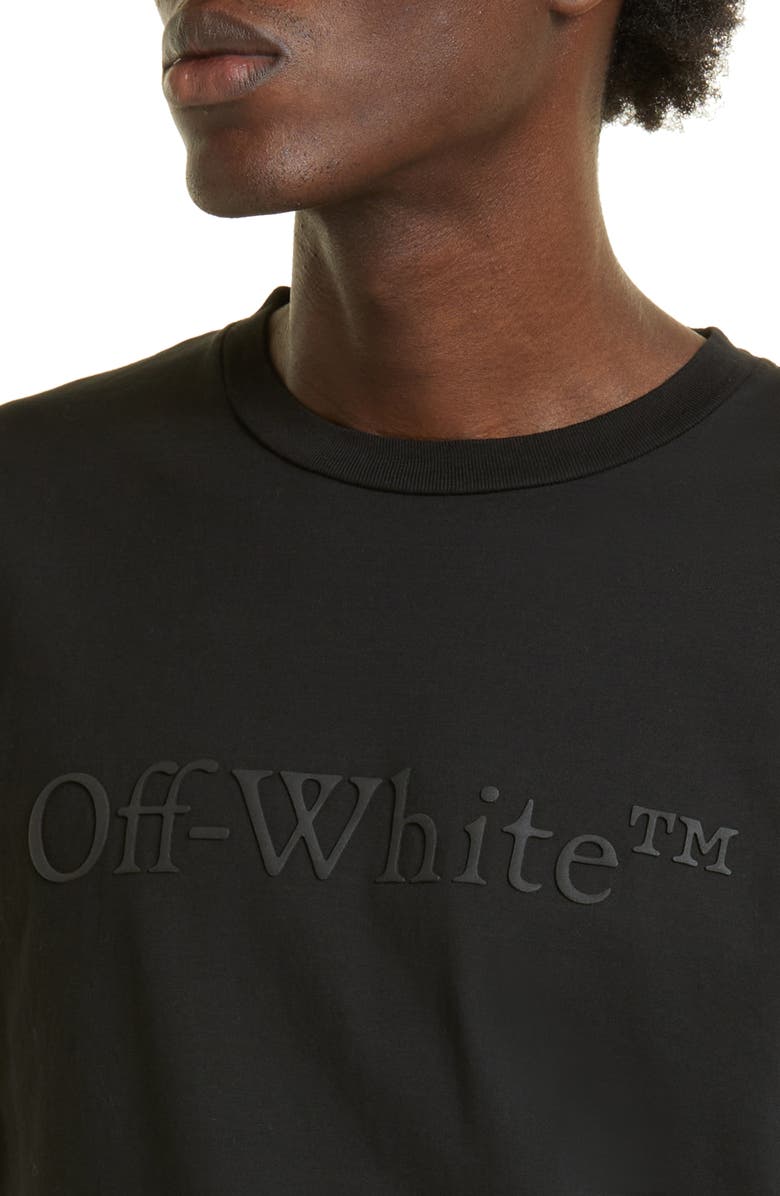 Off-White Bookish Logo Laundry Slim Fit Graphic T-Shirt, Alternate, color,