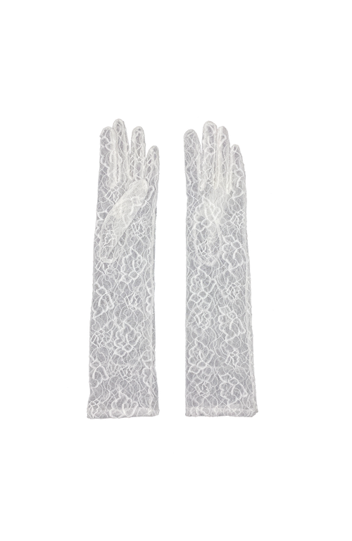 Agnelle Mid Length Lace Gloves