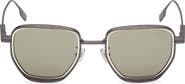 ZEGNA 49mm Geometric Sunglasses