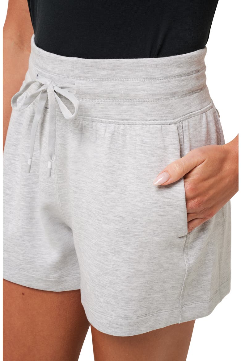 Skyloft Soft Drawstring Shorts, Alternate, color, HEATHER LIGHT GREY