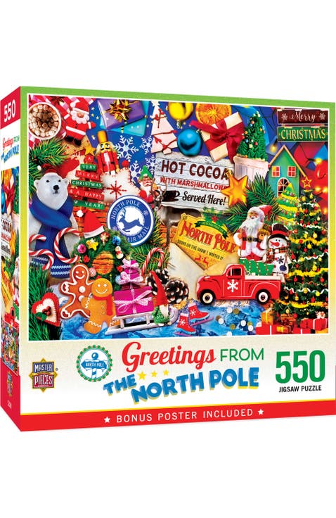Greetings From North Pole 550pc Puzzle
