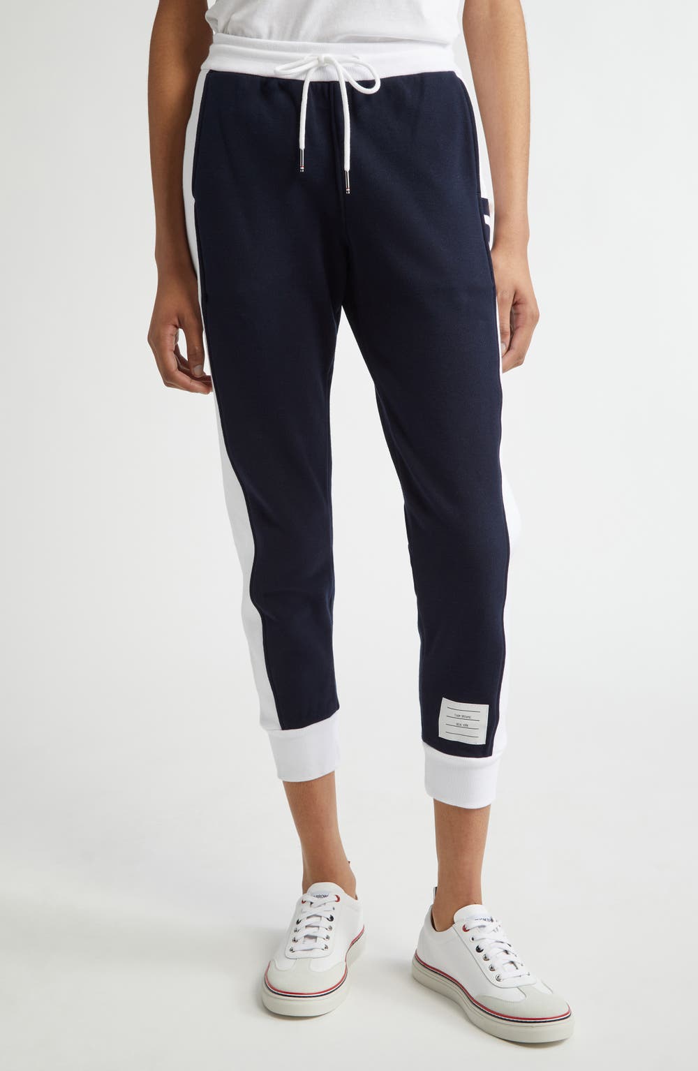 Classic Cotton Jersey Joggers, color, NAVY