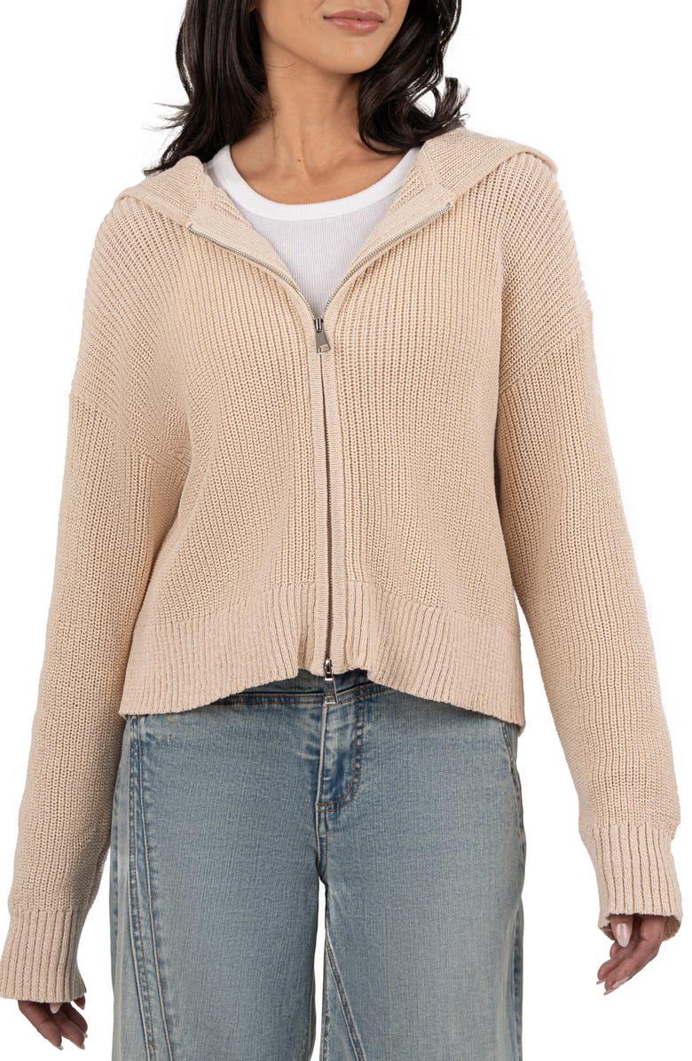KUT from the Kloth Phoebe Hooded Zip Cardigan, Main, color, 