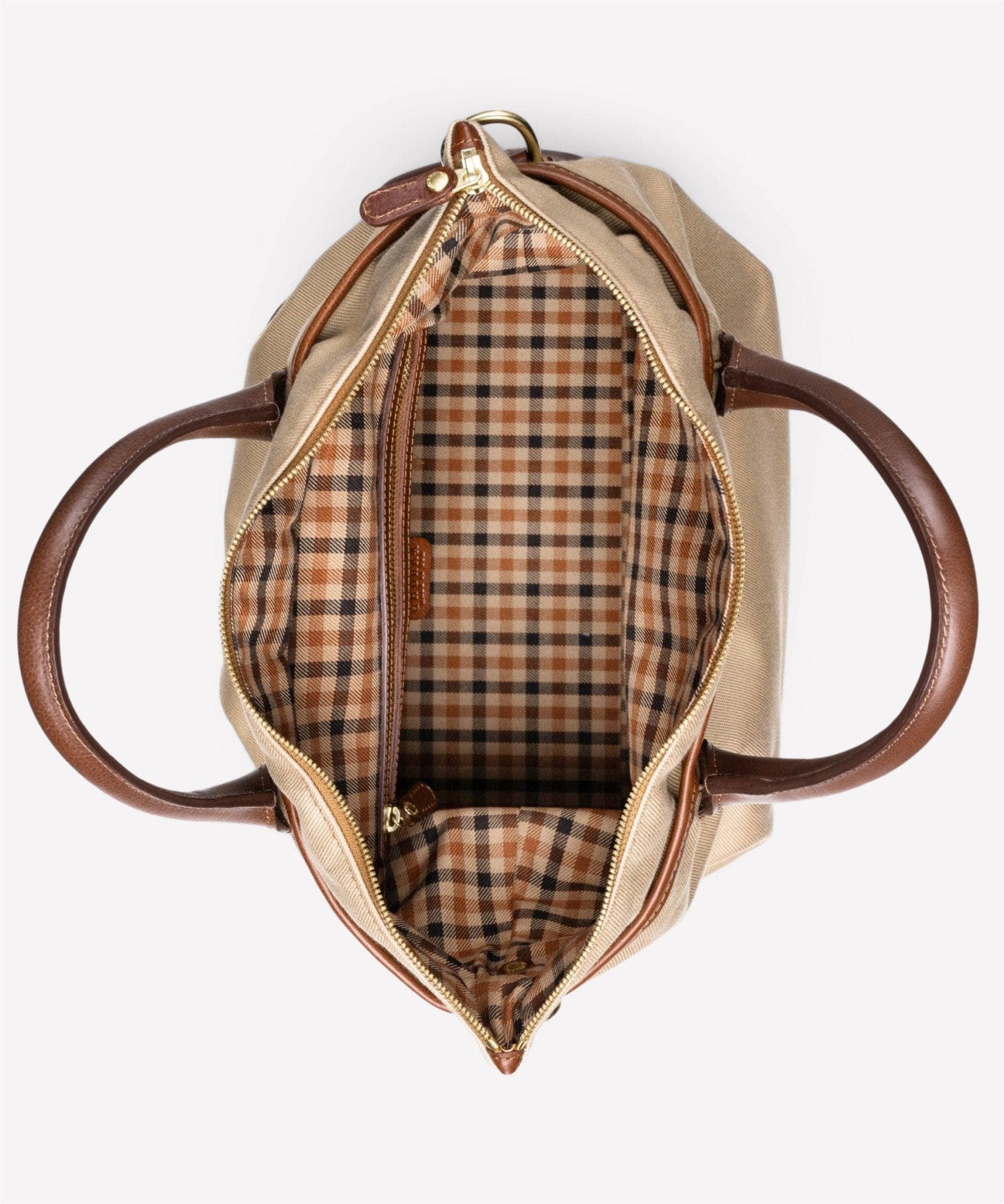 Ghurka Editor No. 271, Alternate, color, Khaki Twill / Vintage Chestnut