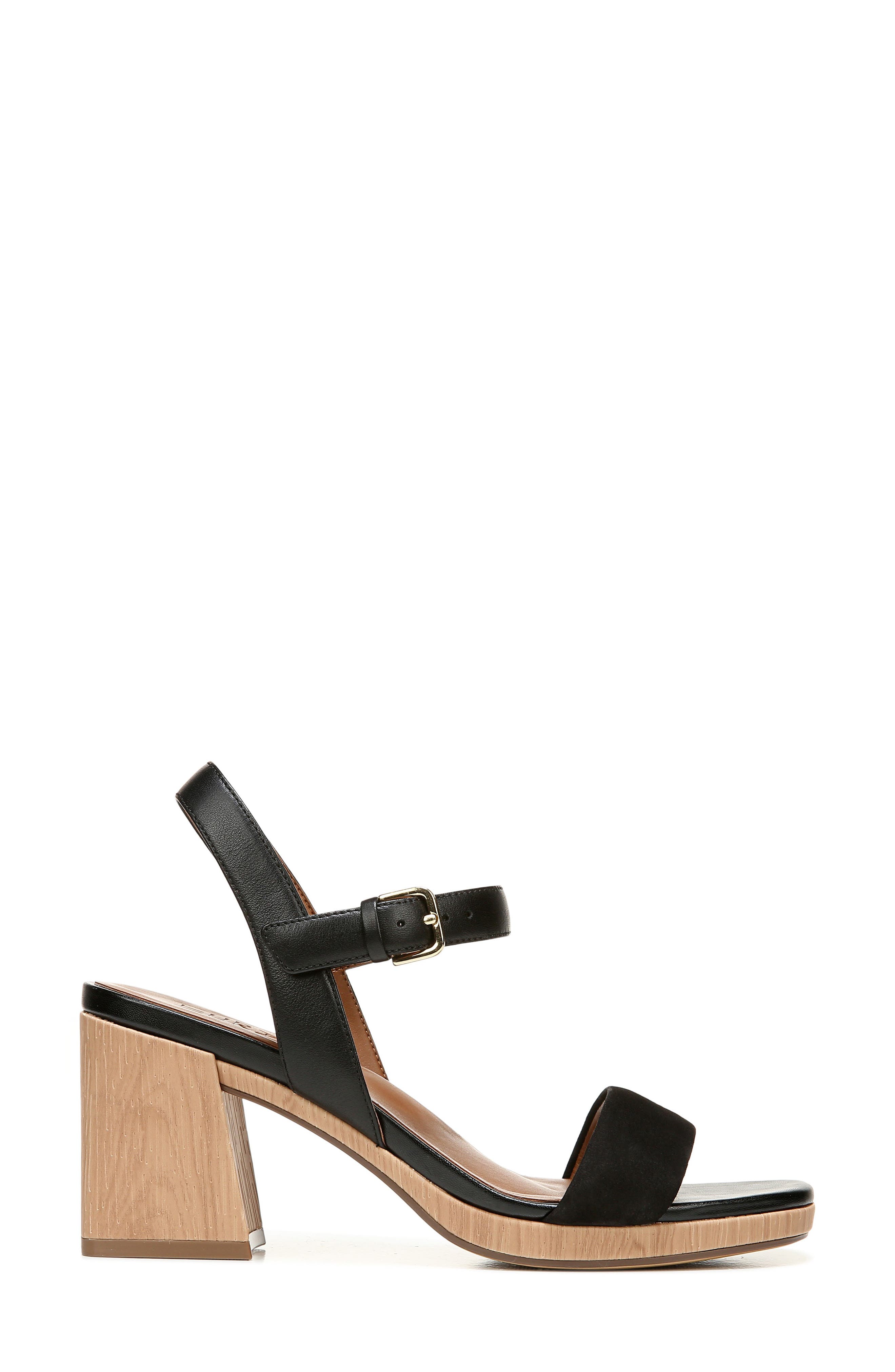 Naturalizer Rose Block Heel Sandal, Alternate, color, 