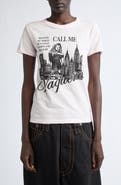 Vaquera Call Me Graphic T-Shirt