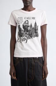 Vaquera Call Me Graphic T-Shirt
