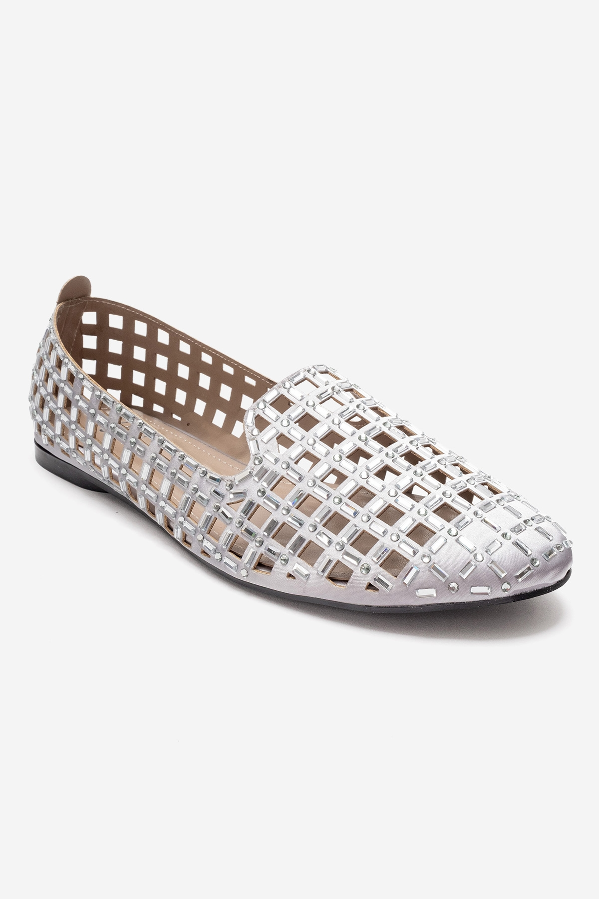 Prologue Shoes Silva Ballet Flat, Alternate, color, Silver
