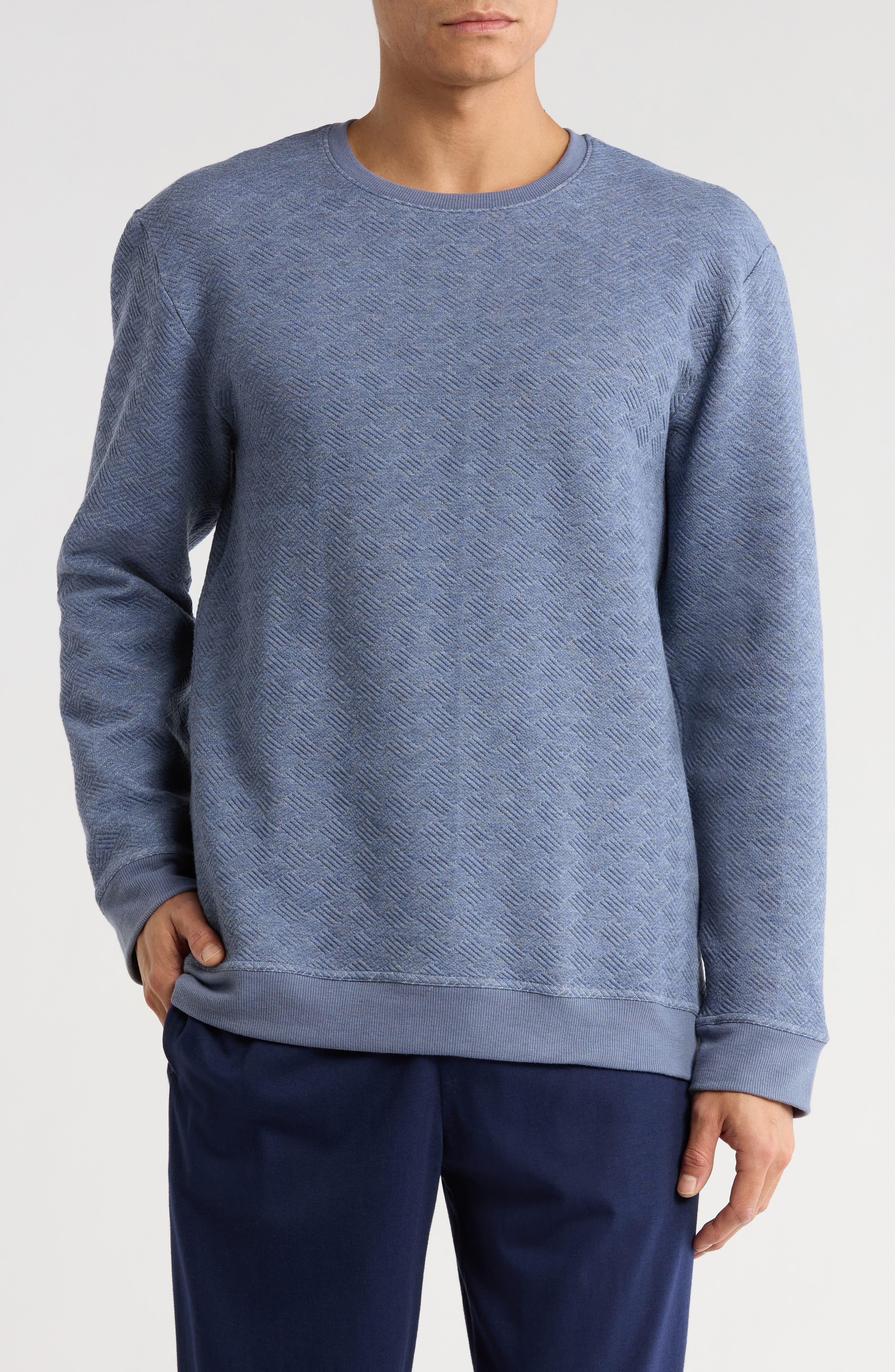 Majestic International Diamond Long Sleeve Knit T-Shirt