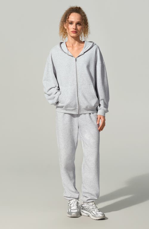 Lilysilk Seamflow Verge Hoodie In Gray
