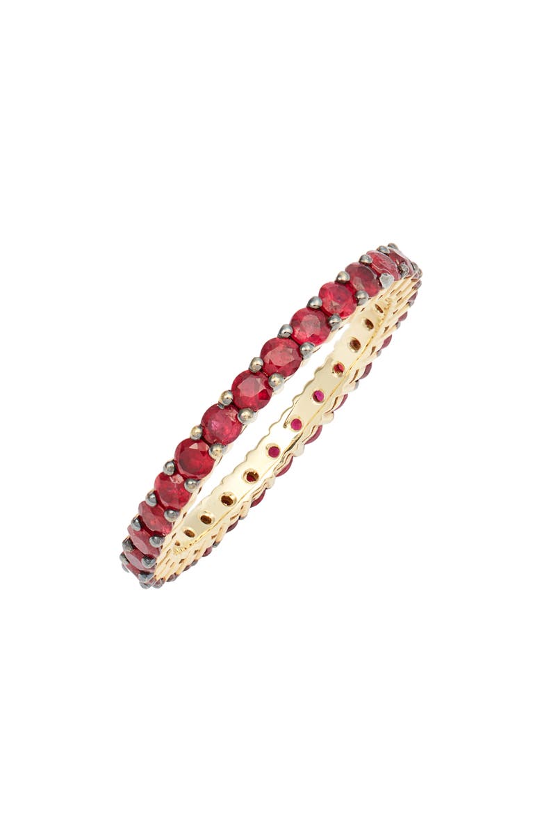 Bony Levy Ruby Eternity Band Ring, Main, color, 