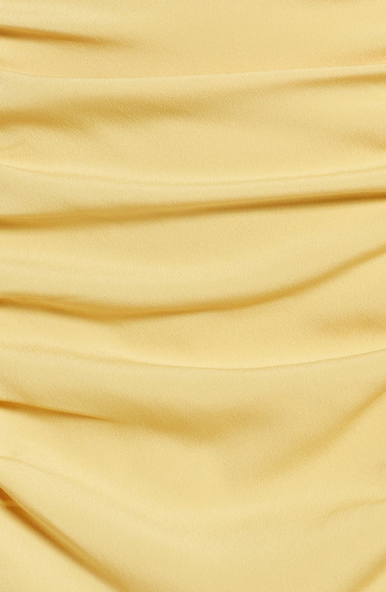 4SI3NNA Ruched Short Skirt, Alternate, color, 