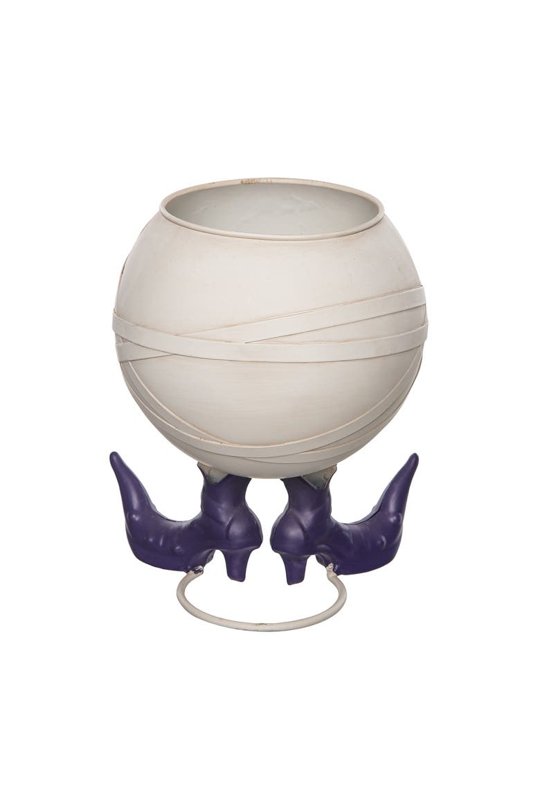 Mummy Candy Bowl, Alternate, color, White