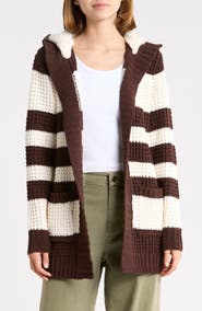 Madden Girl Hooded Cardigan