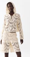 H&M Crochet-look bermuda shorts