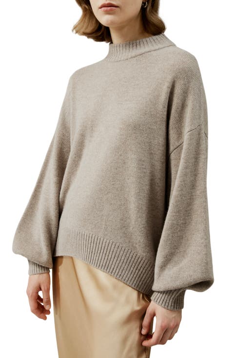 Drop shoulder Wool Sweater