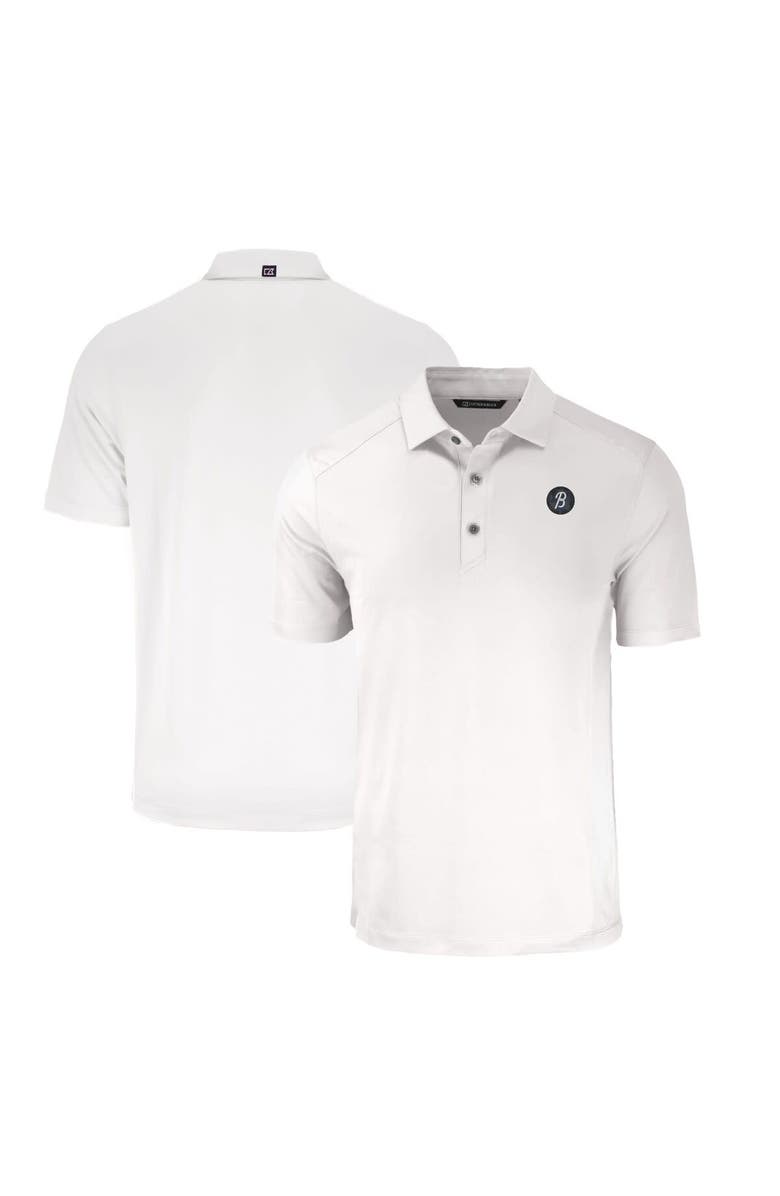 Cutter & Buck Men's Cutter & Buck White Baltimore Orioles City Connect Big & Tall Forge Eco Stretch Recycled Polo, Alternate, color, 