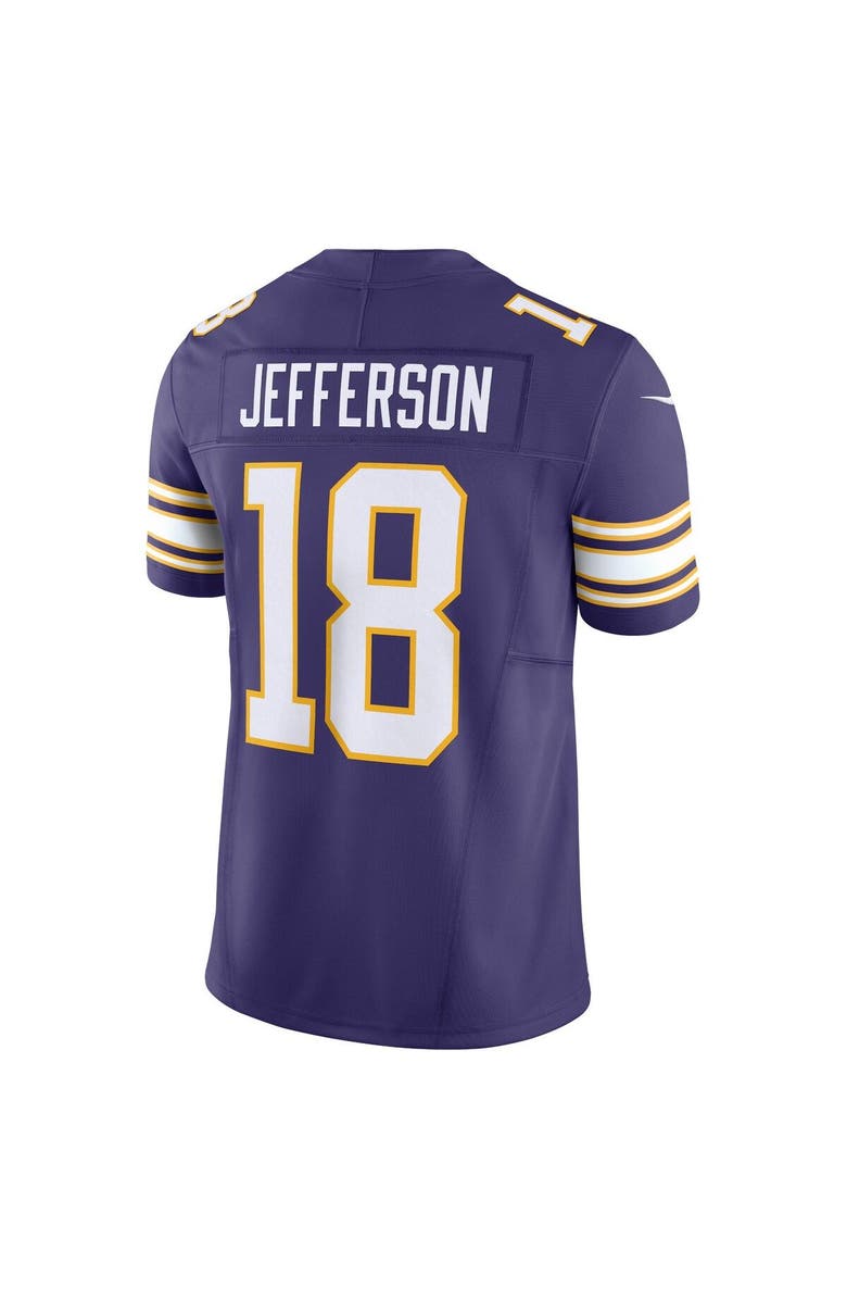 Nike Men's Nike Justin Jefferson Purple Minnesota Vikings Vapor F.U.S.E. Limited Jersey, Alternate, color, Purple