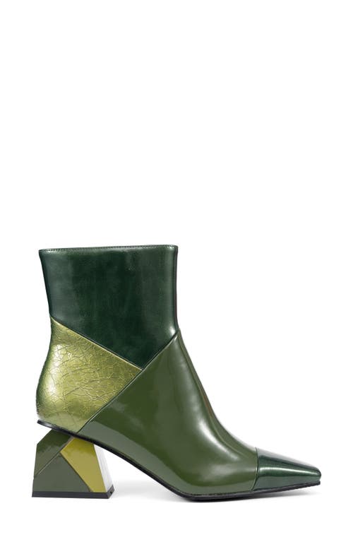Ninety Union Sienna Colorblock Bootie In Multi