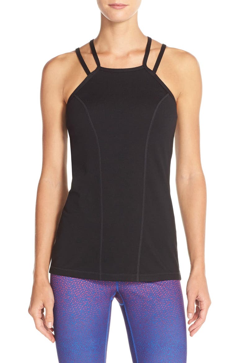 'Temptation' Tank, Main, color, BLACK