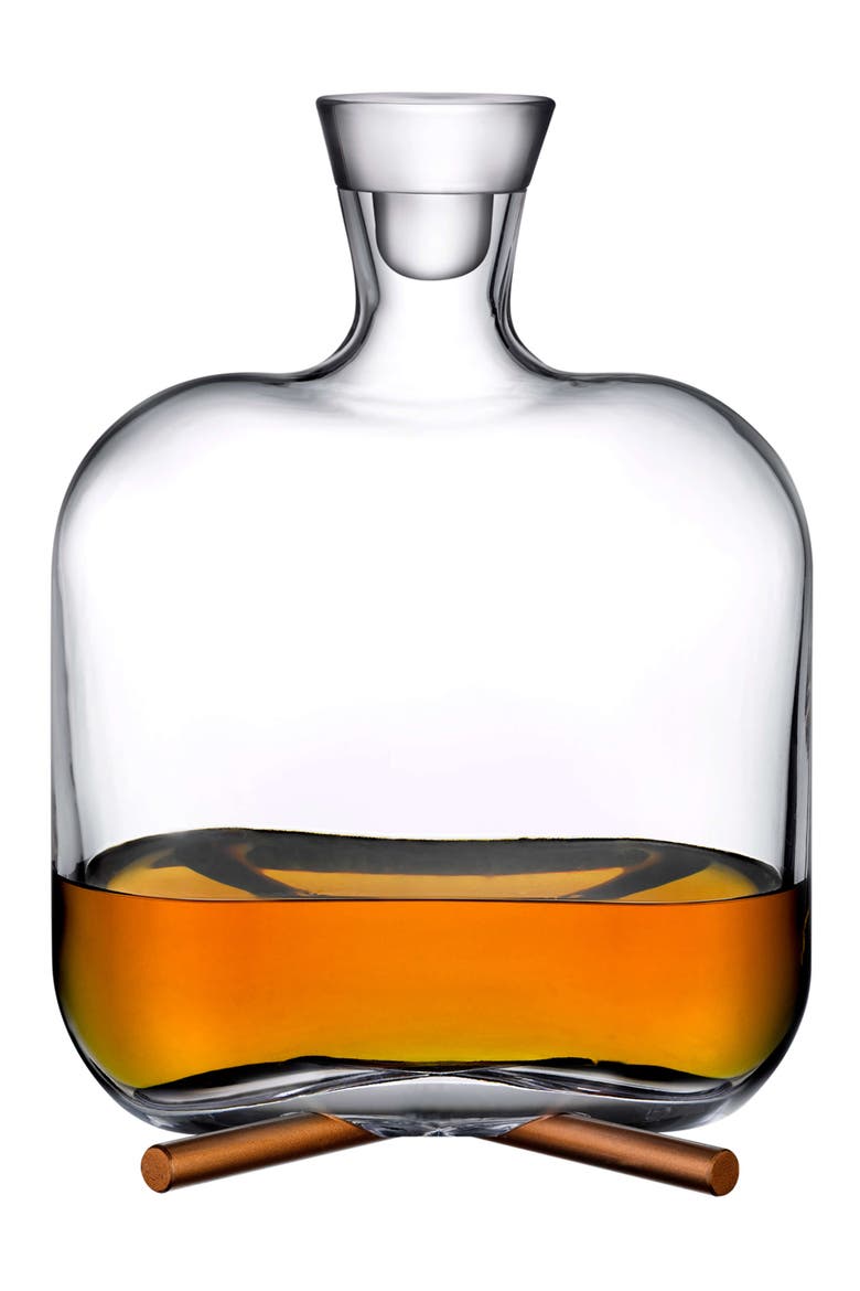Camp Spirits Decanter, Alternate, color, CLEAR