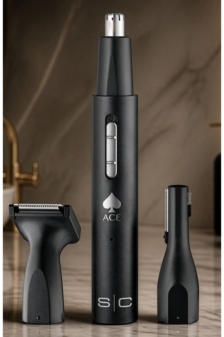 Ace 3-in-1 Multipurpose Grooming Trimmer, Alternate, color, Black