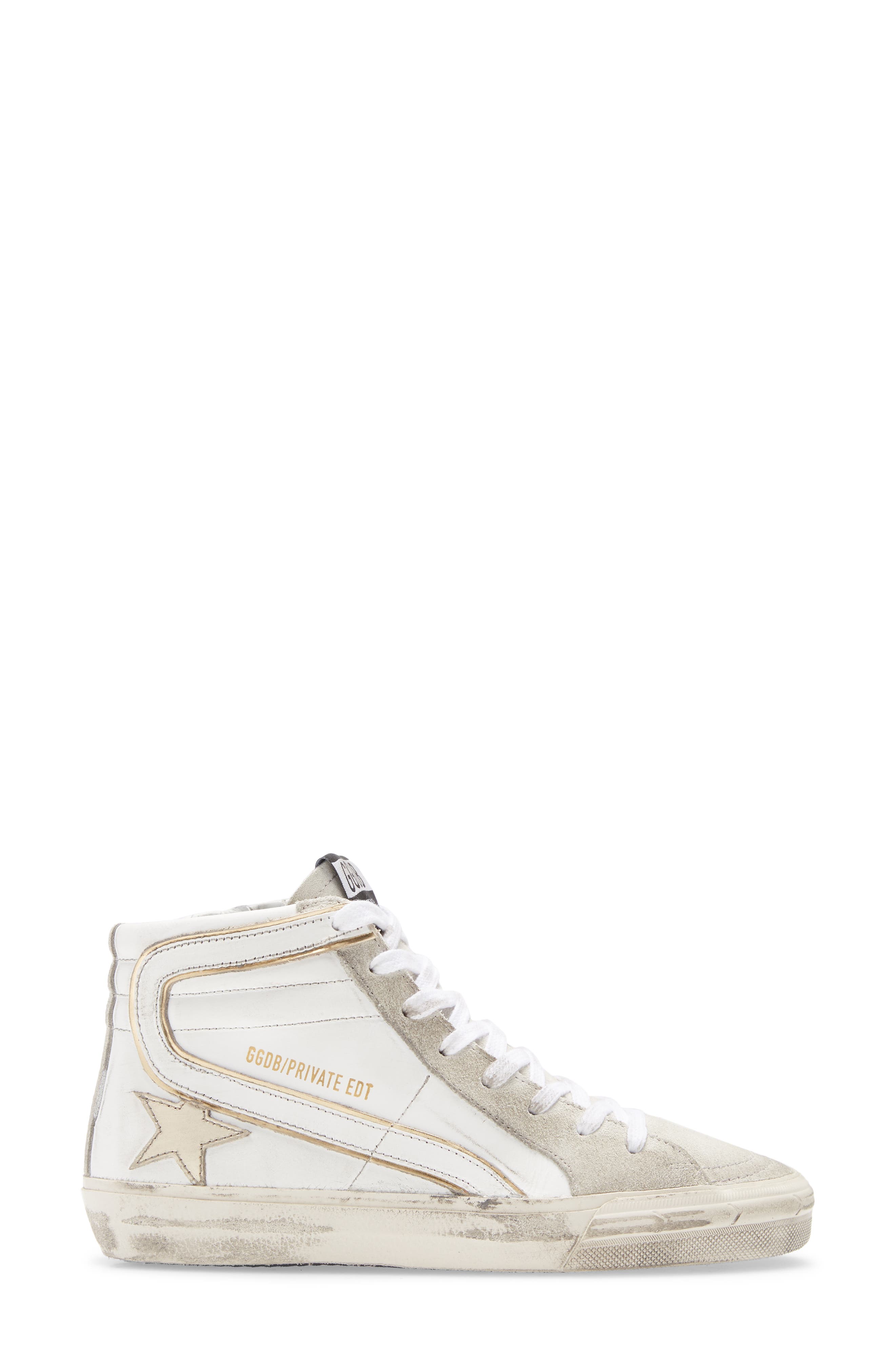 Golden Goose Slide High Top Sneaker, Alternate, color, 