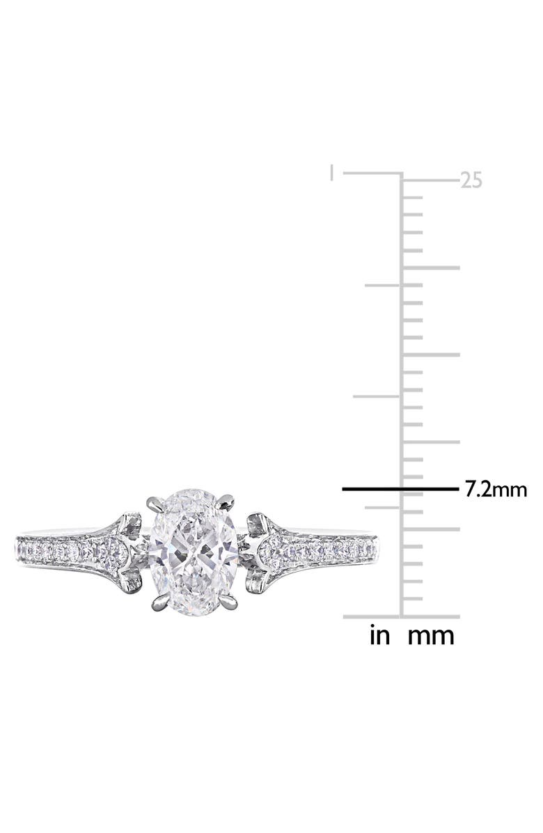 Julianna B. 4/5 CTTW Diamond Engagement Ring 14k, Alternate, color, 14K White Gold