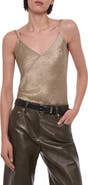 Helmut Lang Crinkle Satin Camisole