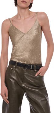 Helmut Lang Crinkle Satin Camisole