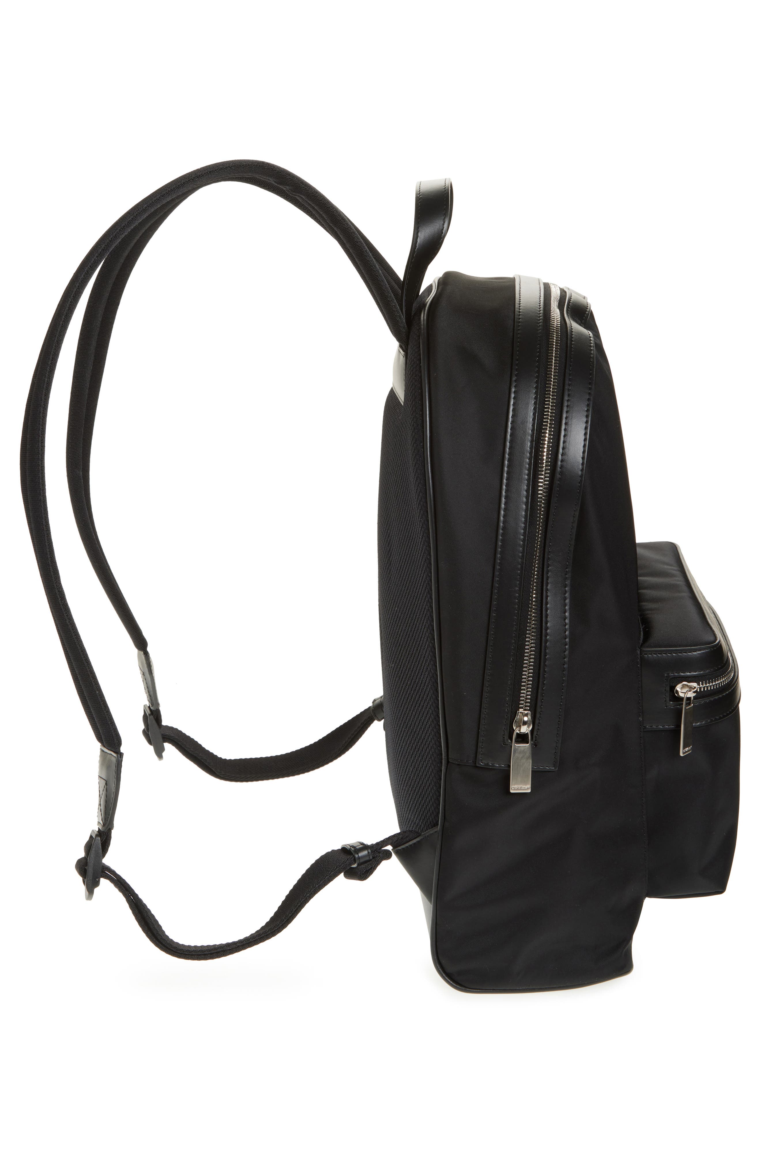 Off-White Core Round Nylon Backpack, Alternate, color, 