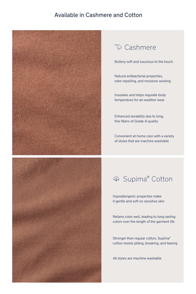 Cotton Blend Crew Socks, Alternate, color, SIENNA