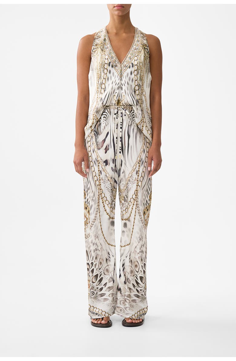 Camilla Bias Cut Drawstring Pant, Main, color, Lady Lionheart