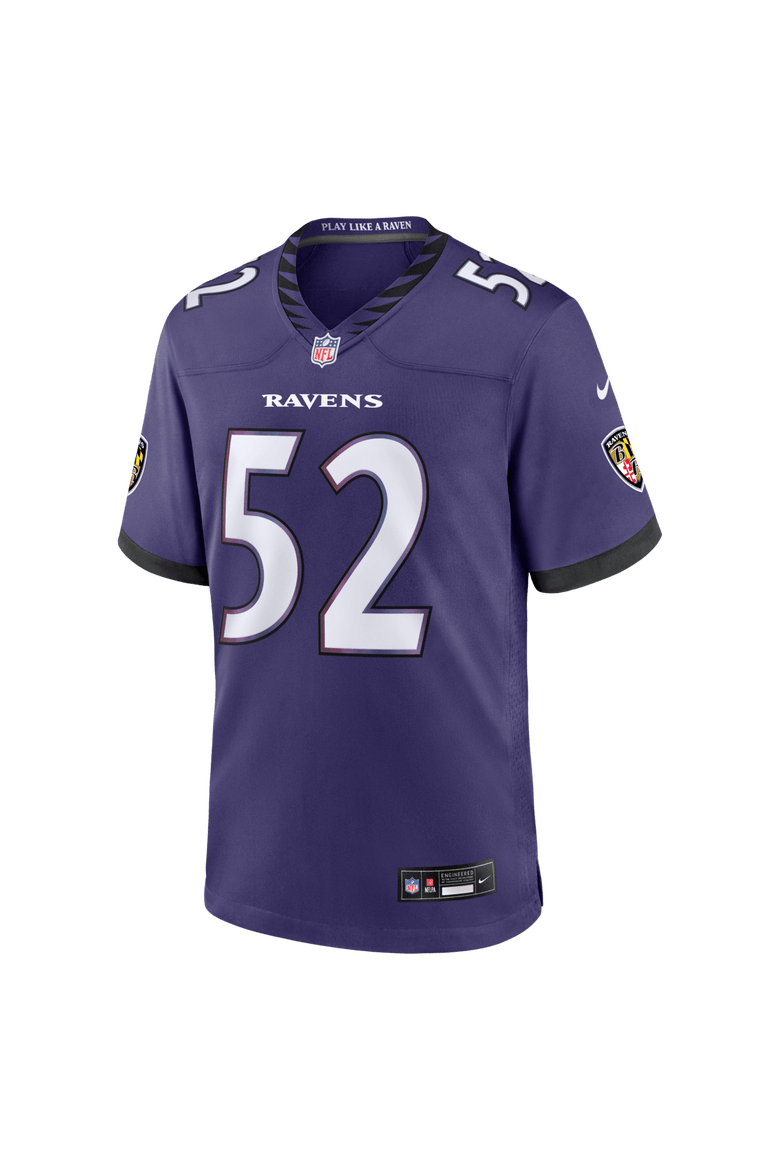 Men's Nike Ray Lewis Purple Baltimore Ravens Team Retired Player Game Jersey, Alternate, color, Purple