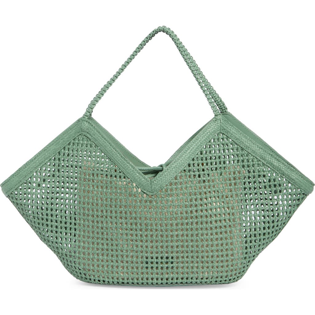 Sam Edelman Marcie Woven Tote in Light Green at Nordstrom Rack