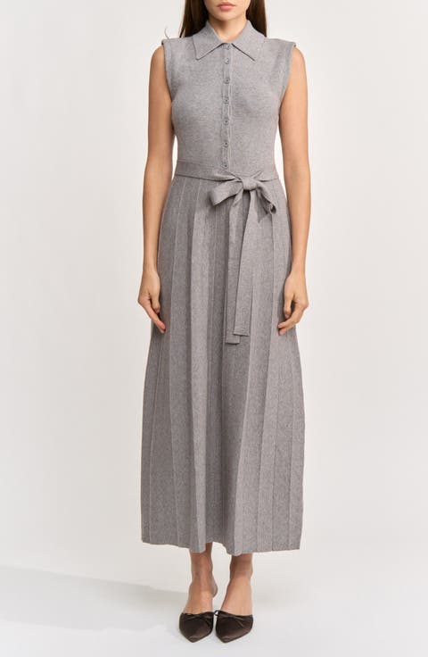 Annie Sleeveless Maxi Sweater Dress