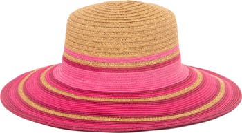 Trina Turk Tuscanny Straw Sun Hat | Nordstromrack display picture 2