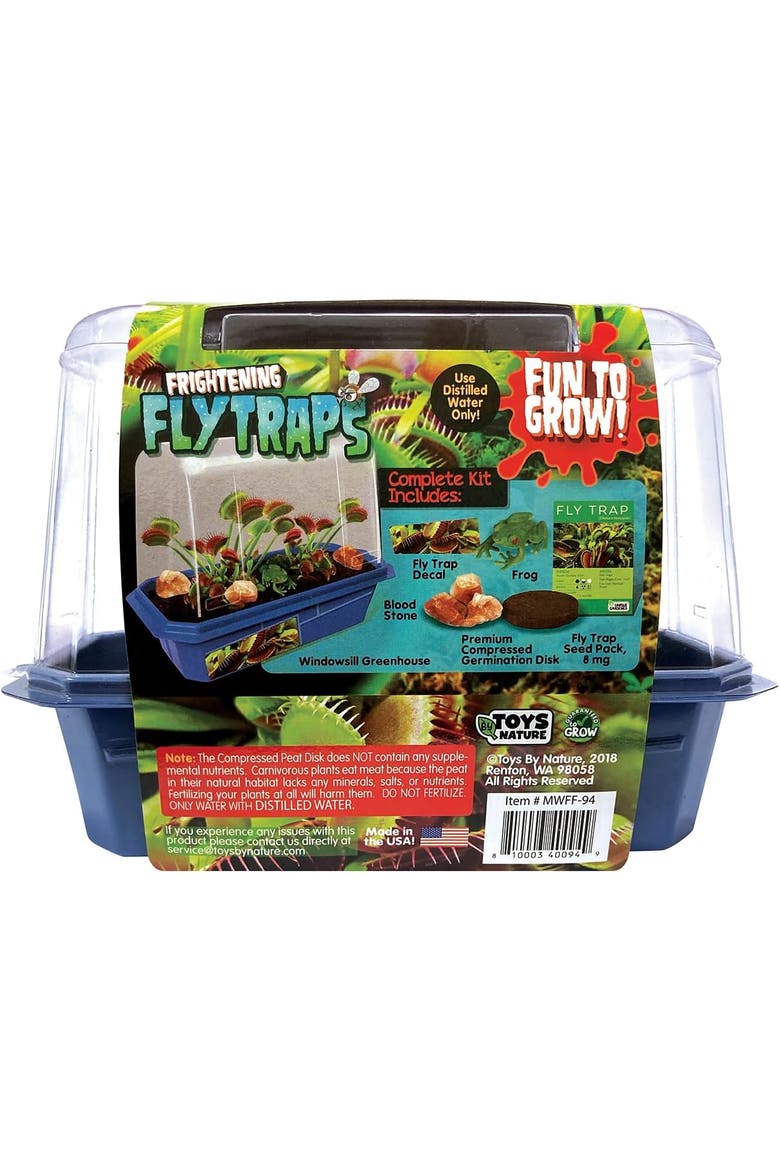 Miniature Worlds Terrifying Venus Flytrap Terrarium Starter Kit, Alternate, color, None