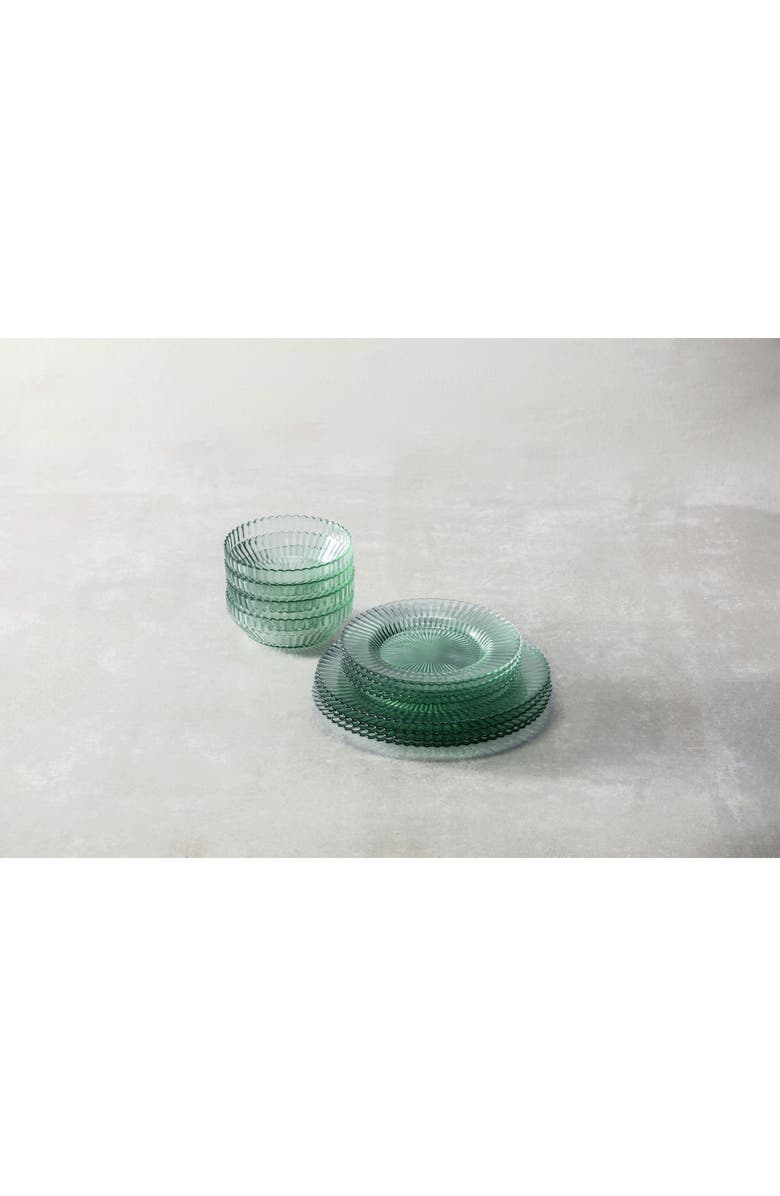 Fortessa Archie Set of 6 Footed Dessert Bowls, Alternate, color, Verde