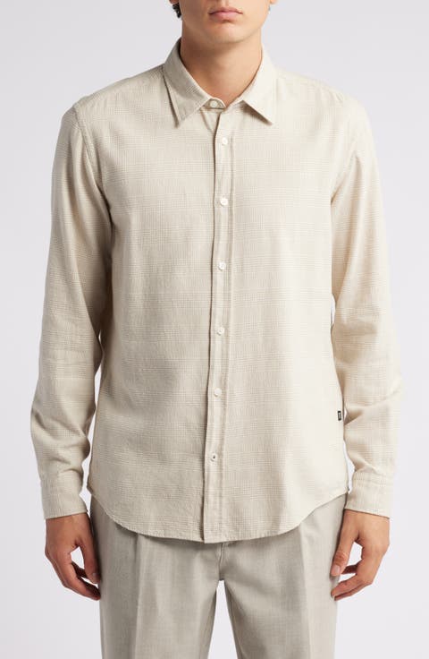 Roan Plaid Button-Up Shirt