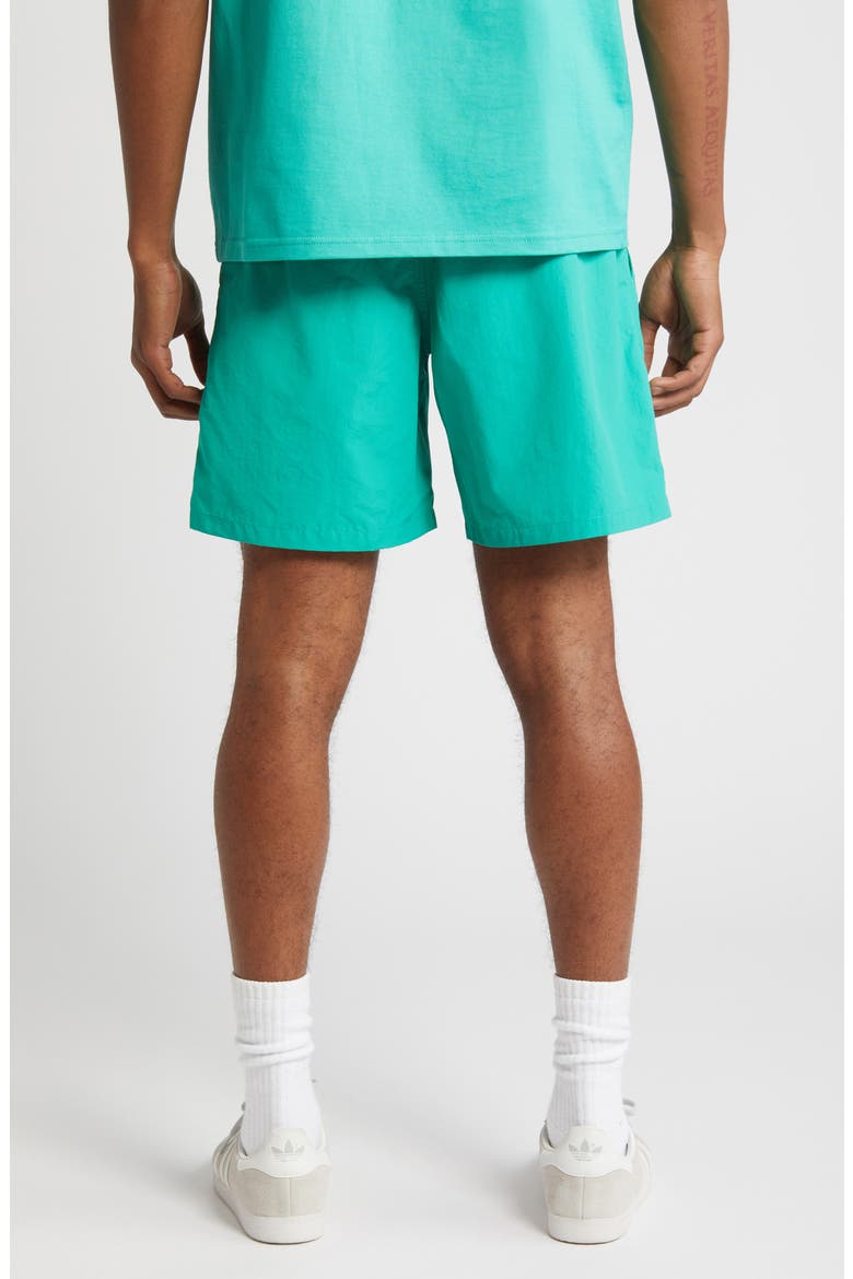 Sunrise Drawstring Nylon Shorts, Alternate, color, SEA GREEN