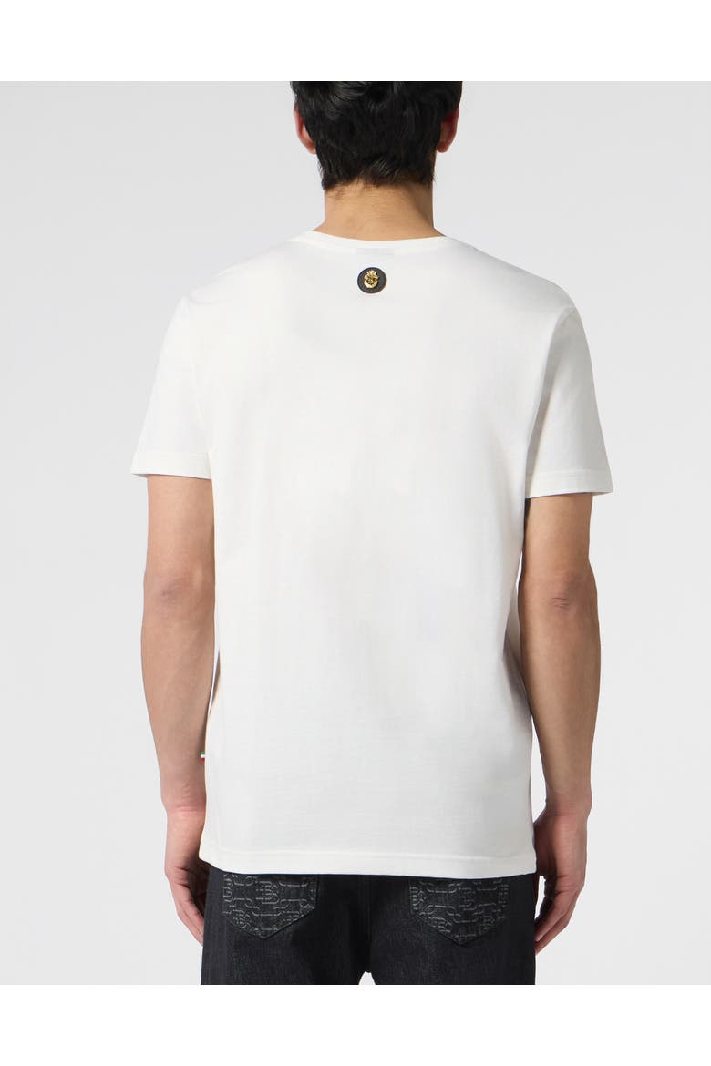 Round-Neck T-Shirt Casablanca Men, Alternate, color, OffWhite
